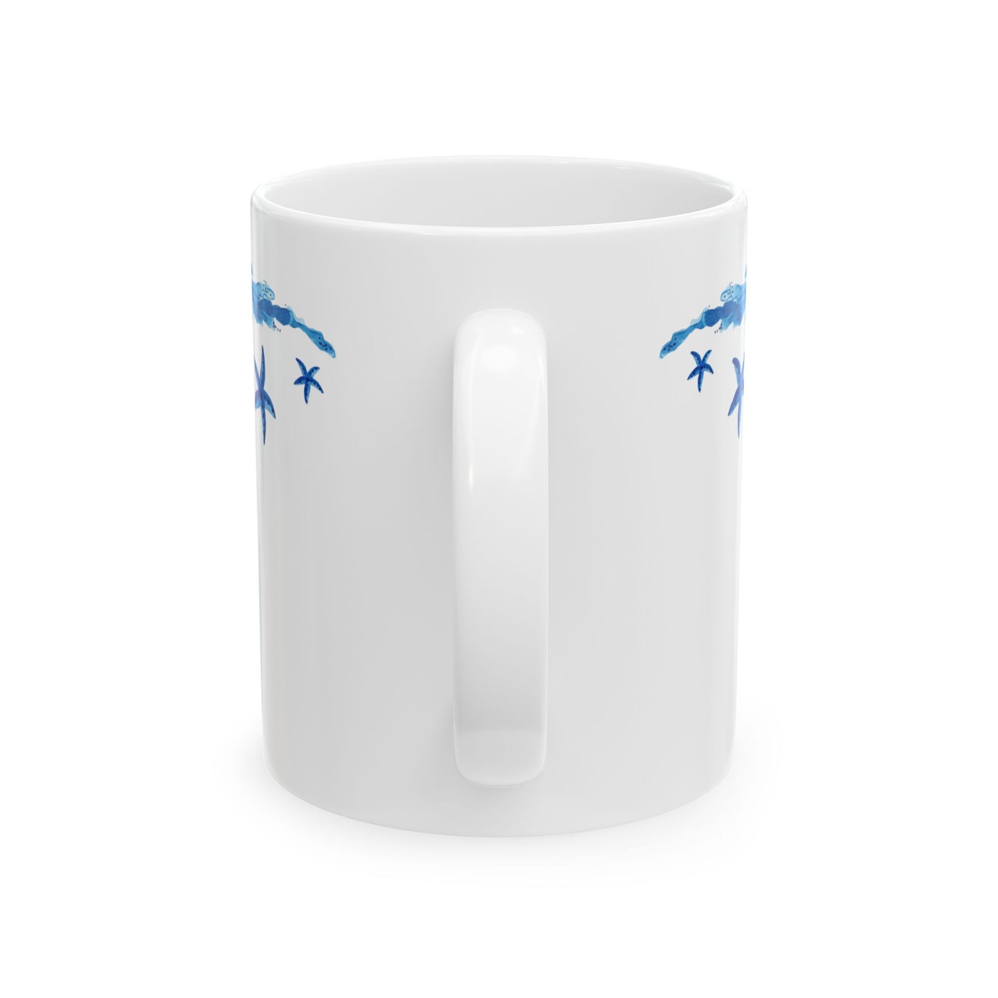 Blue Crab Coffee Mug Center Design 11oz