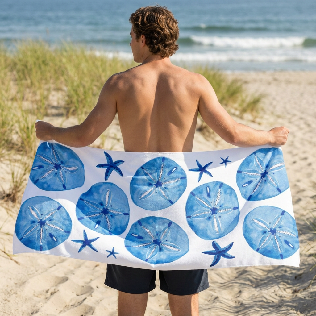 Sand Dollar Beach Towel