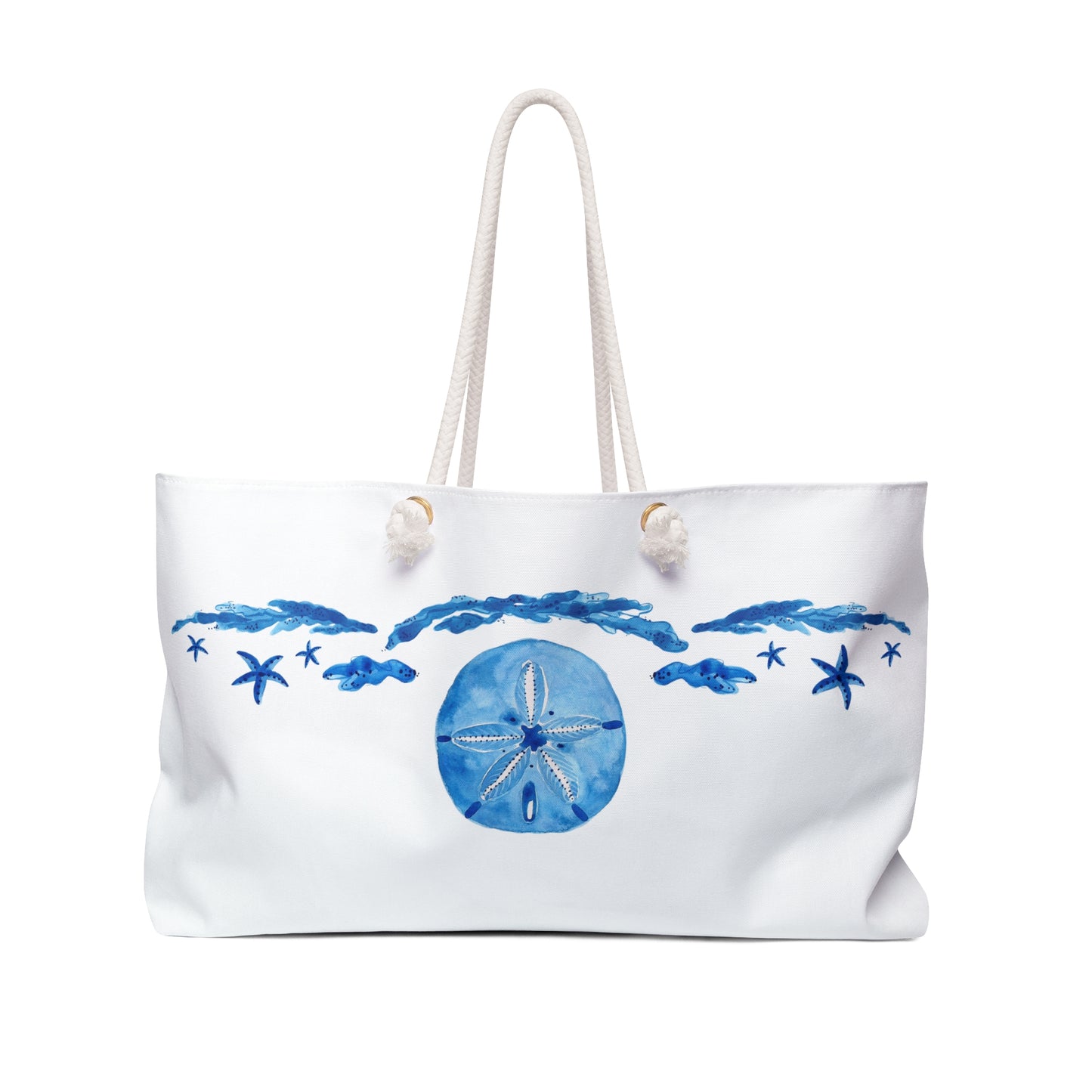 Sand Dollar & Seaweed Beach Bag