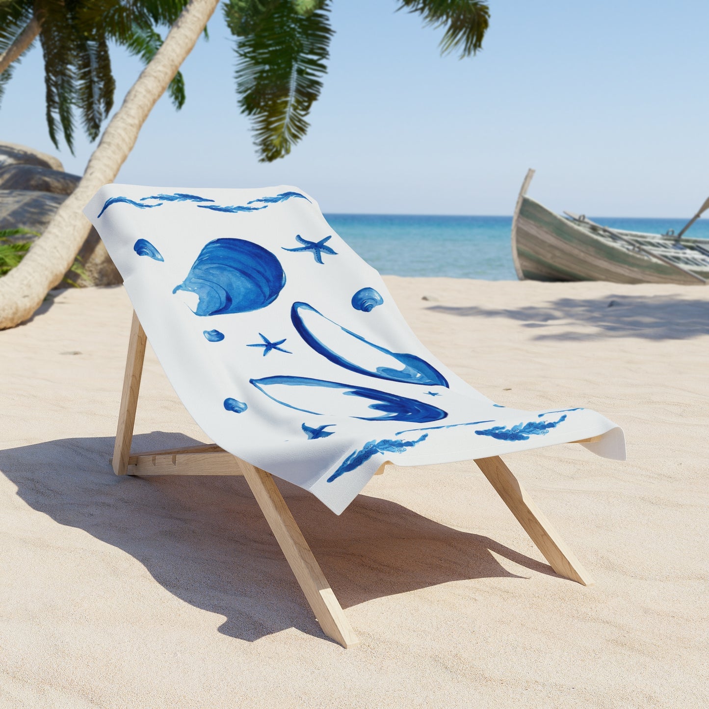 Mussel Shell Beach Towel