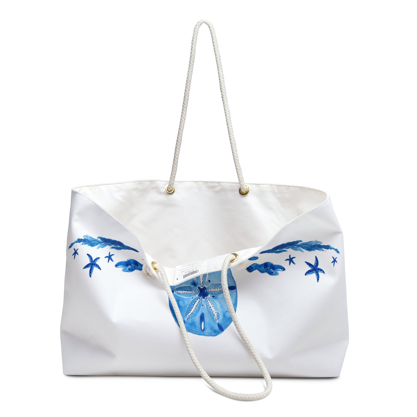 Sand Dollar & Seaweed Beach Bag